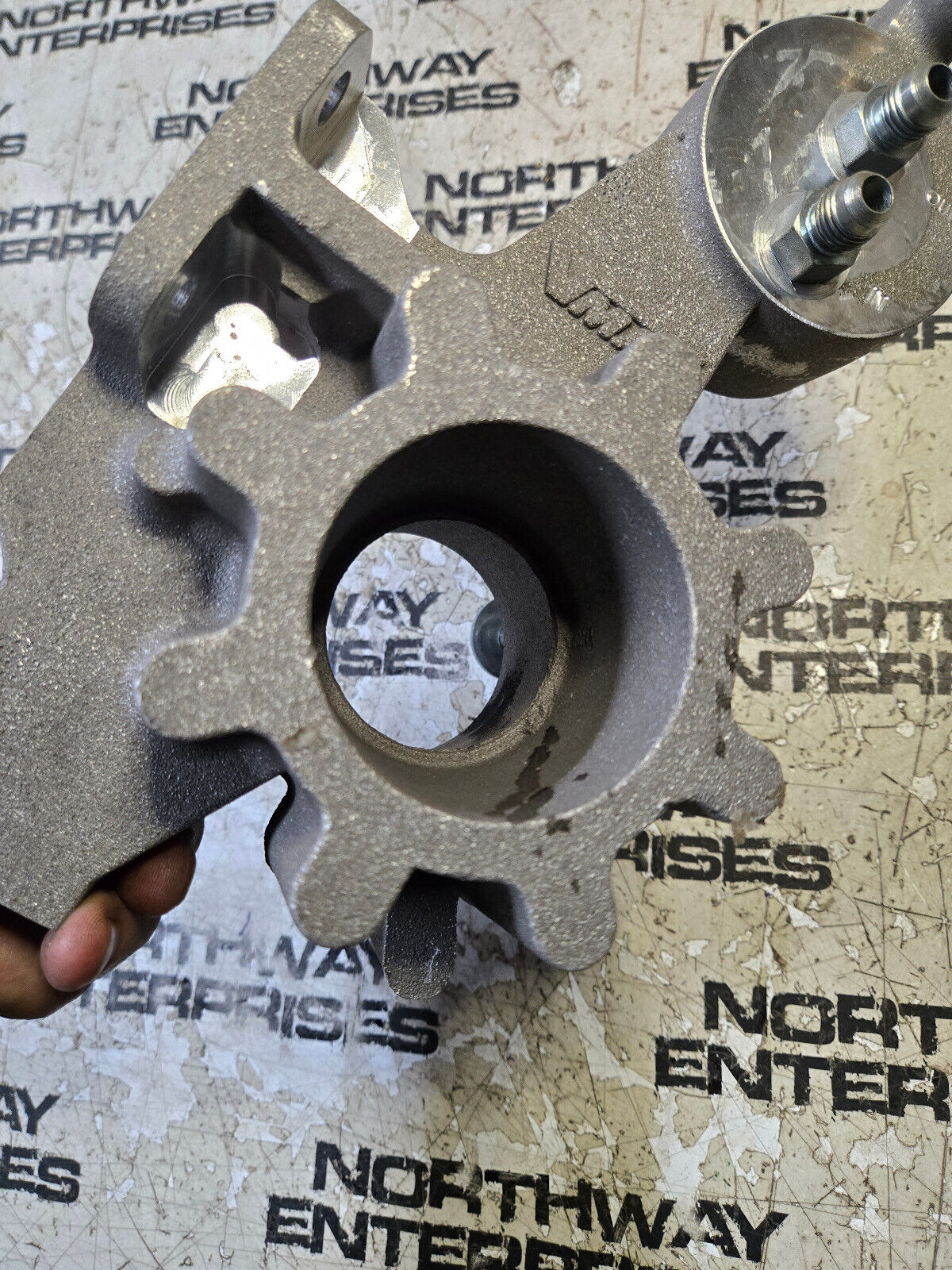 VMAC 3200467 MULTIFUNTION BRACKET, IDLER & OIL,MF, MACHINED