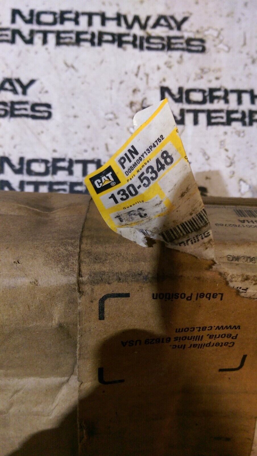 CATERPILLAR OEM 130-5348: PIN