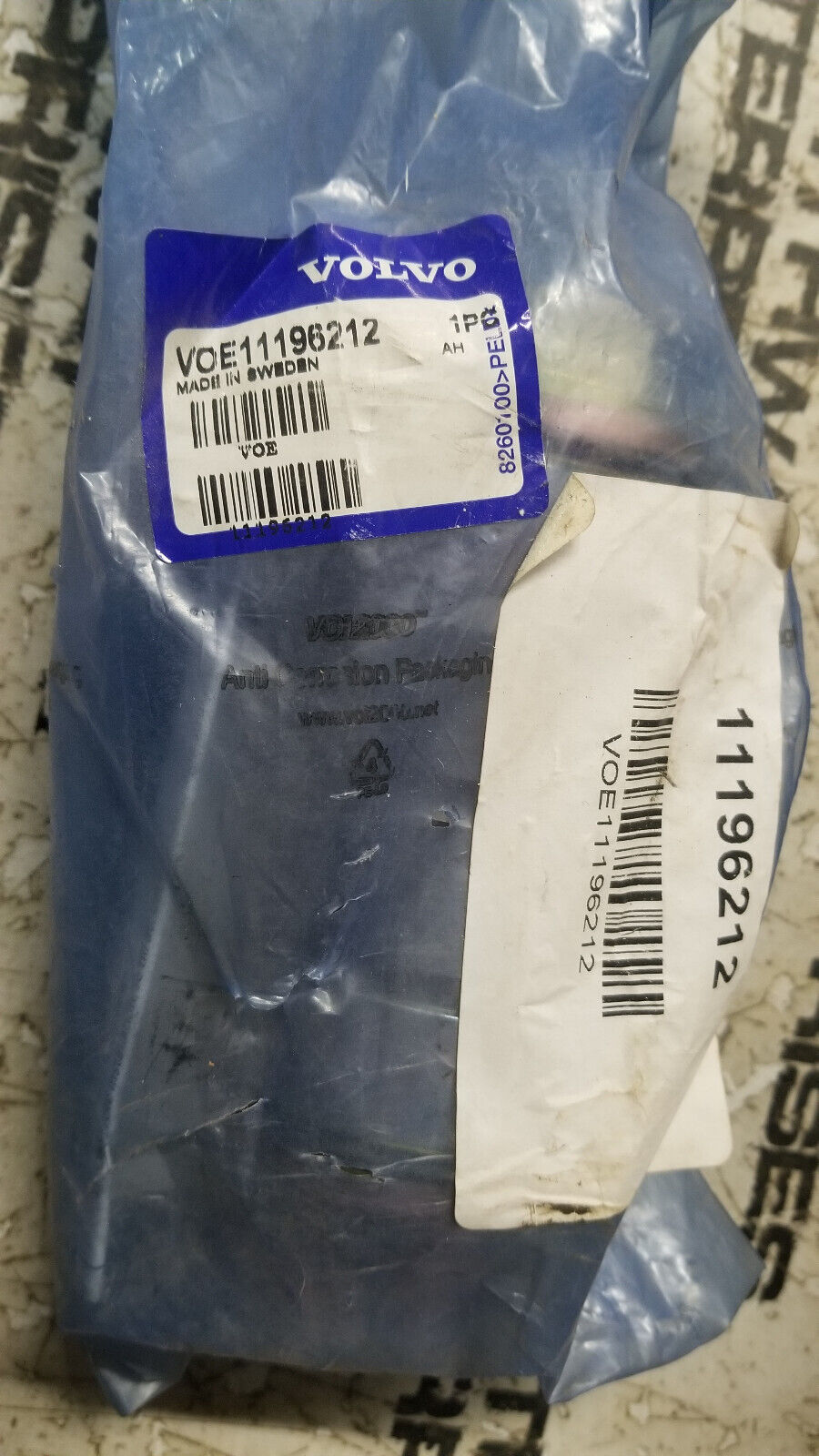 11196212 OEM VOLVO Pin fits Articulated Hauler Models DA25D DA30D VOE11196212