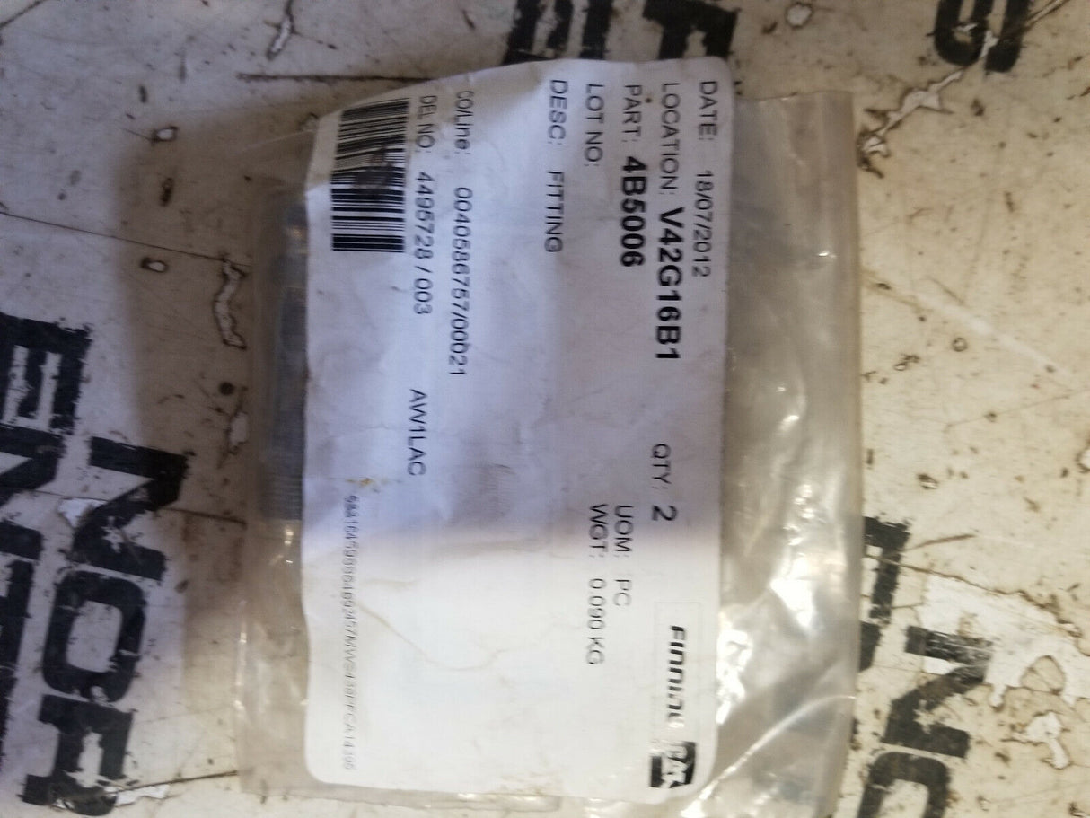 4B-5006: Grease Fitting LOT OF 2PC