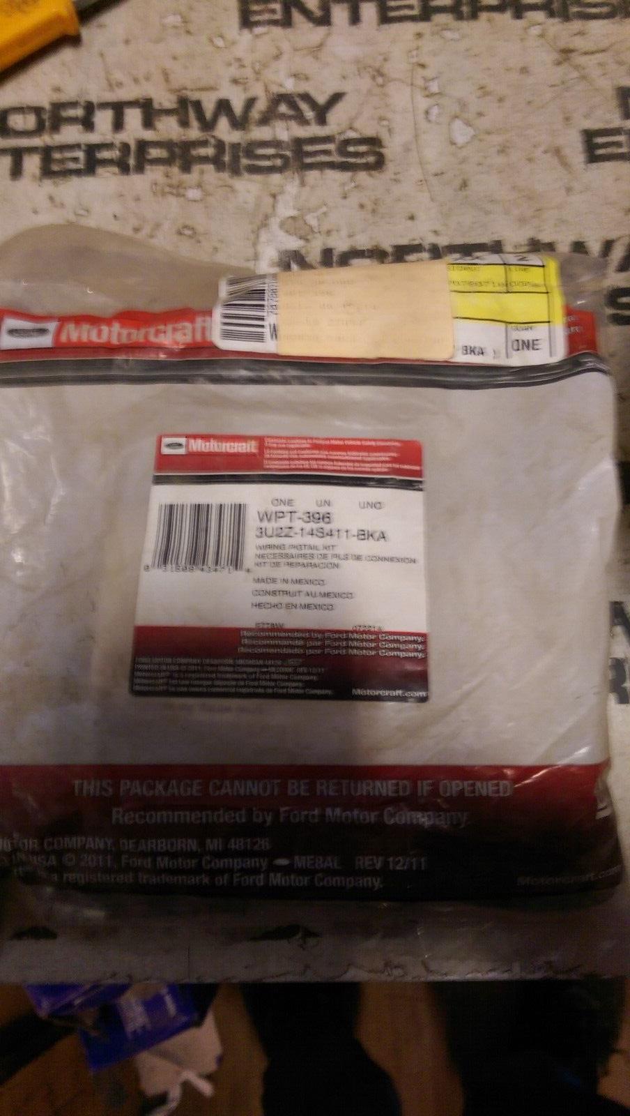 WPT-396 Motorcraft Electrical Pigtail Front Driver or Passenger Side New RH LH