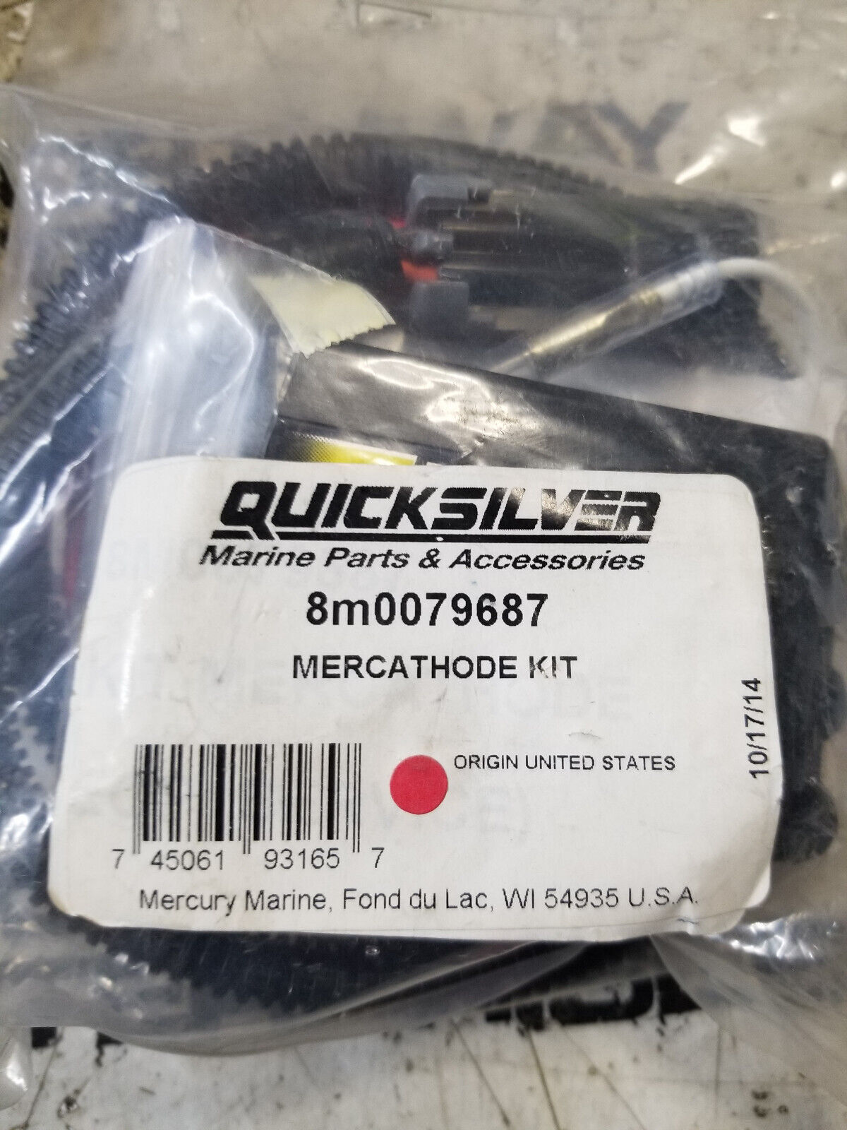 Quicksilver 8M0079687 Mercathode Kit