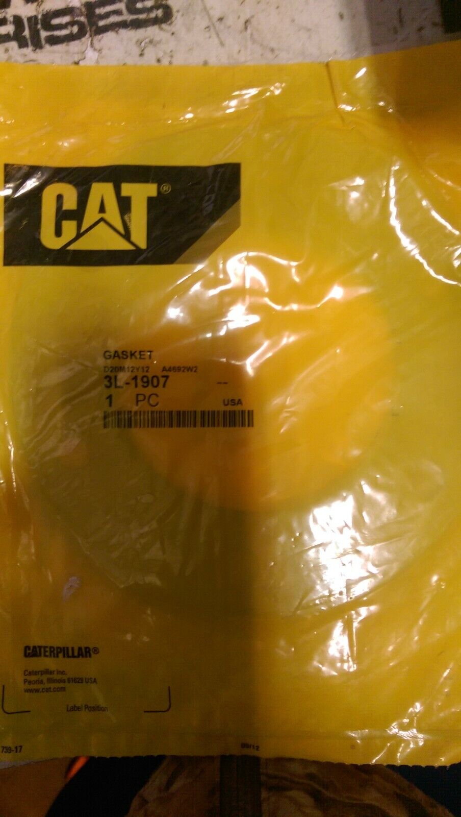 3l-1907 CATERPILLAR GASKET