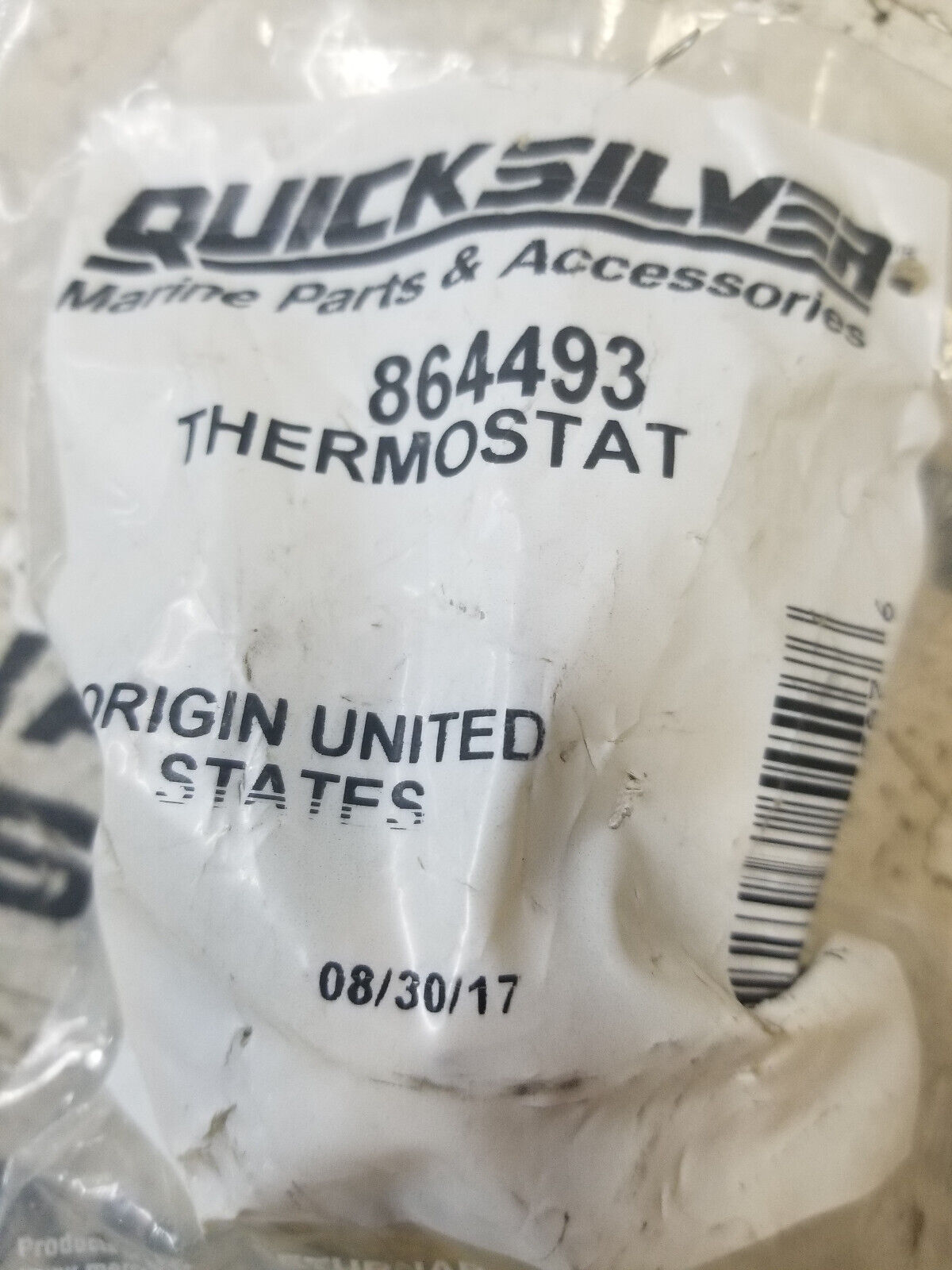 Quicksilver 864493 Replacement Marine Boat Thermostat 170 F Degree