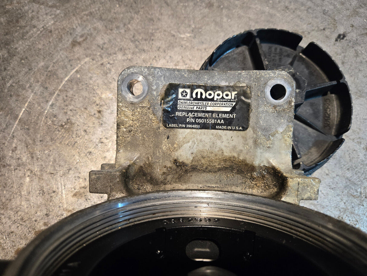 2005-2007 CUMMINS DODGE 5.9 5.9L FUEL FILTER HOUSING 05015581AA 3964296