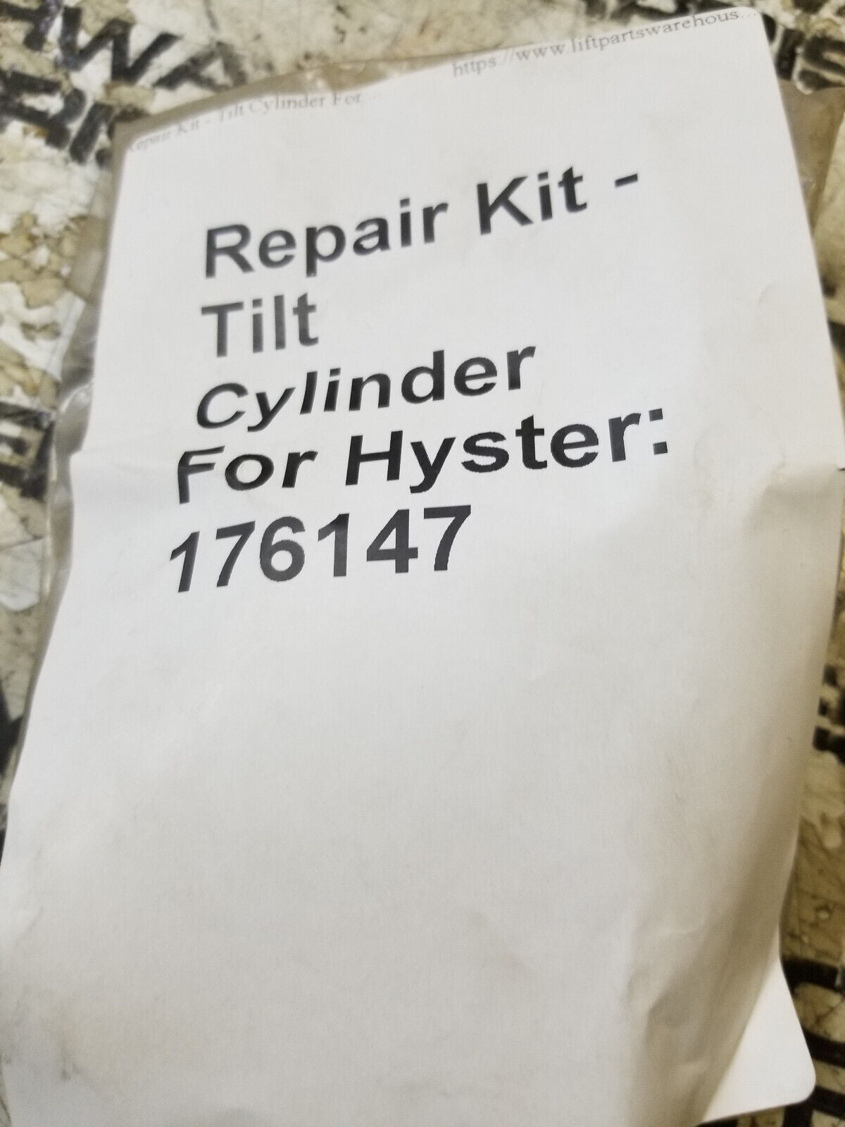 176147 Hyster Tilt Cylinder Seal Kit 0176147