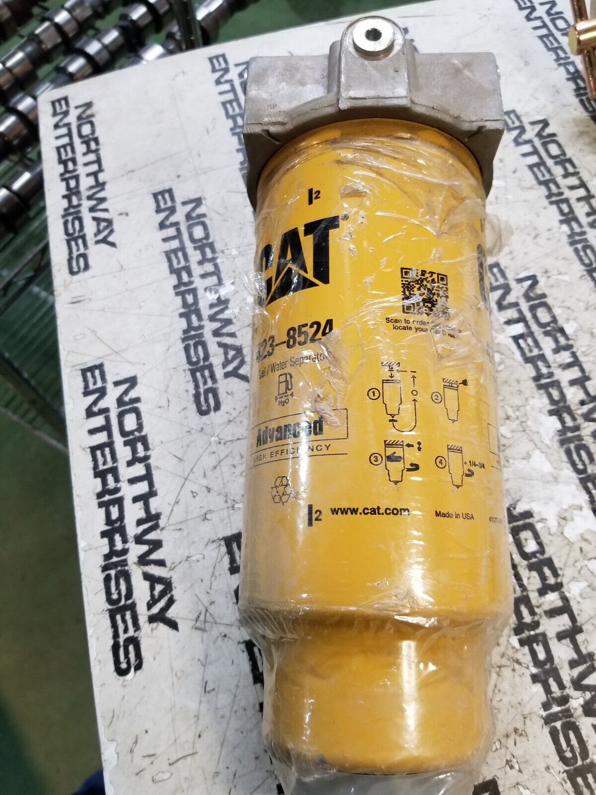 177-9778 Filter Base Assembly with filter 423-8524 1779778 4238524