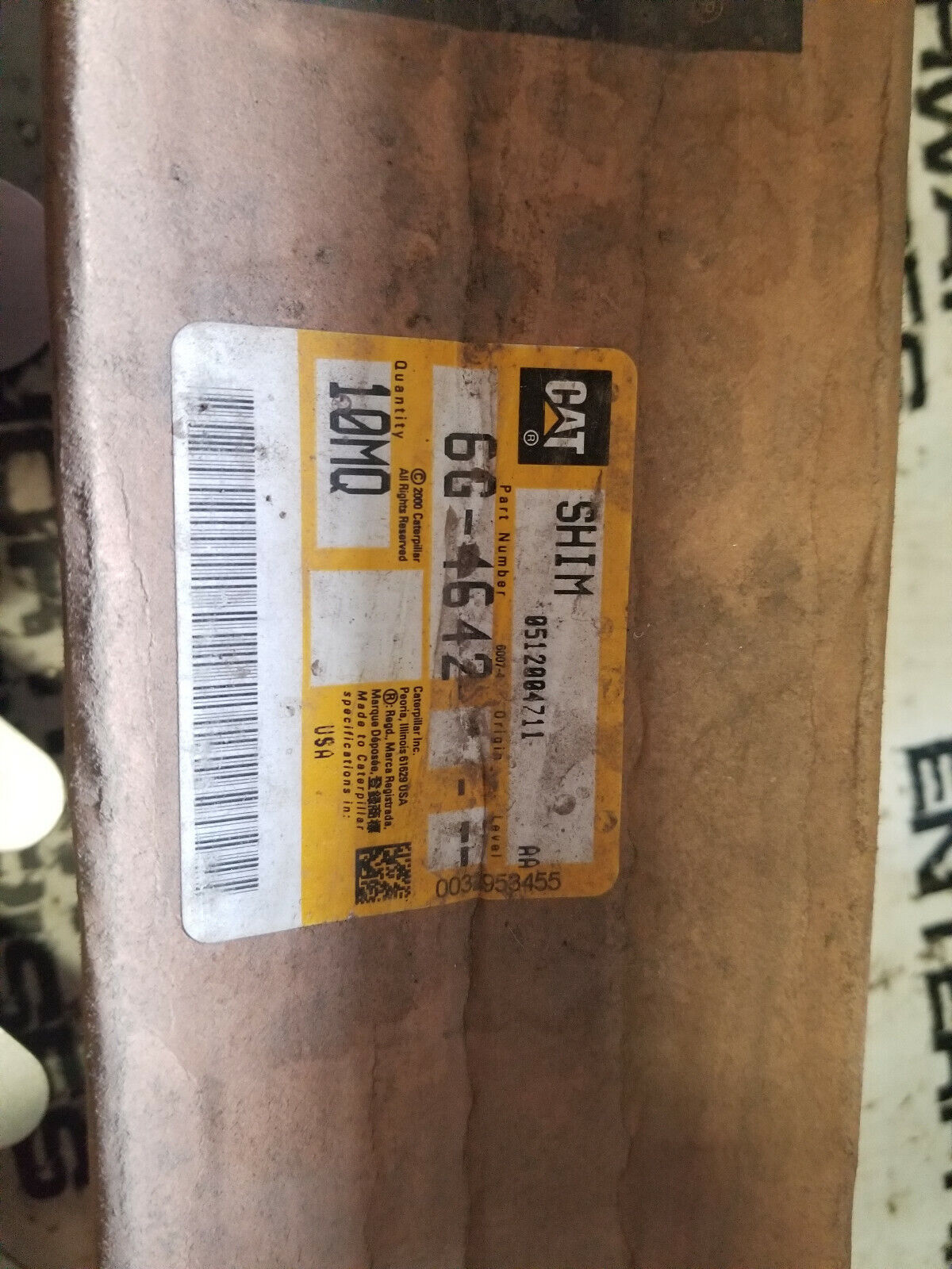 6G-4642 CATERPILLAR SHIM 10PC