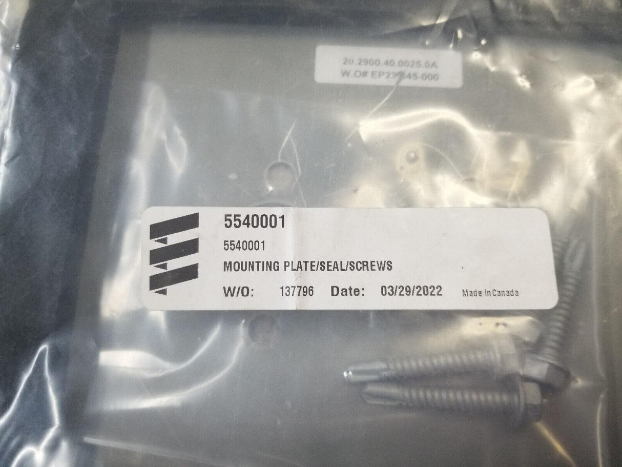 554001 Espar Mounting Plate D2/D4/B4