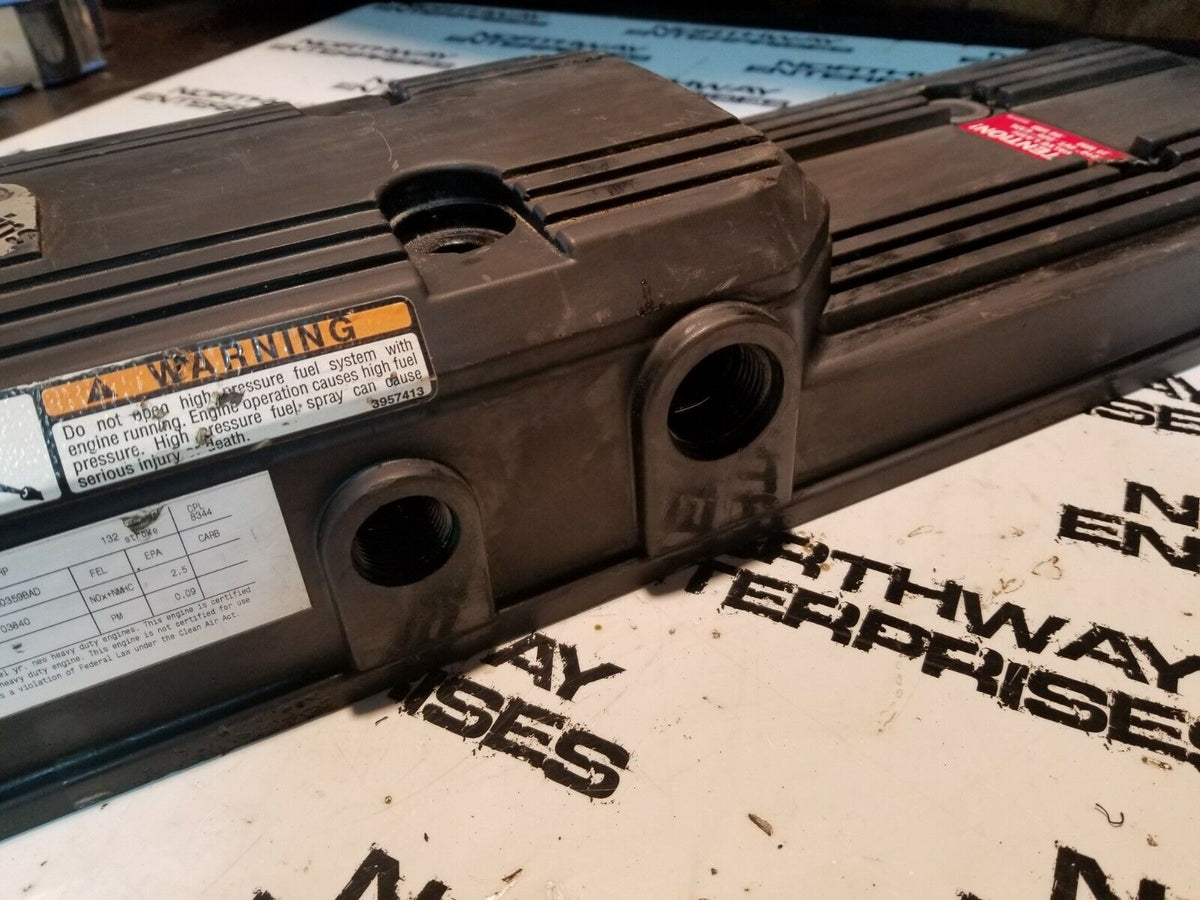 Dodge Ram 5.9L Cummins USED VALVE COVER ASSEMBLY 2005-07 4931453 4931454 RE339