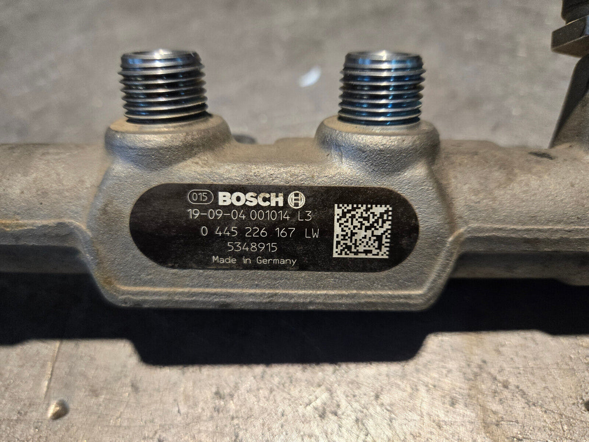 OEM Cummins Bosch 0445226167 5348915 Fuel Rail