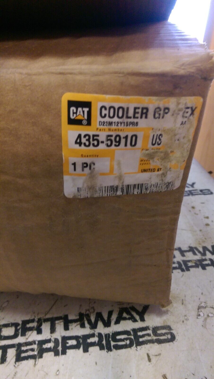 Caterpillar 435-5910 Exhaust Gas Recirculation Cooler Engine Temperature Control