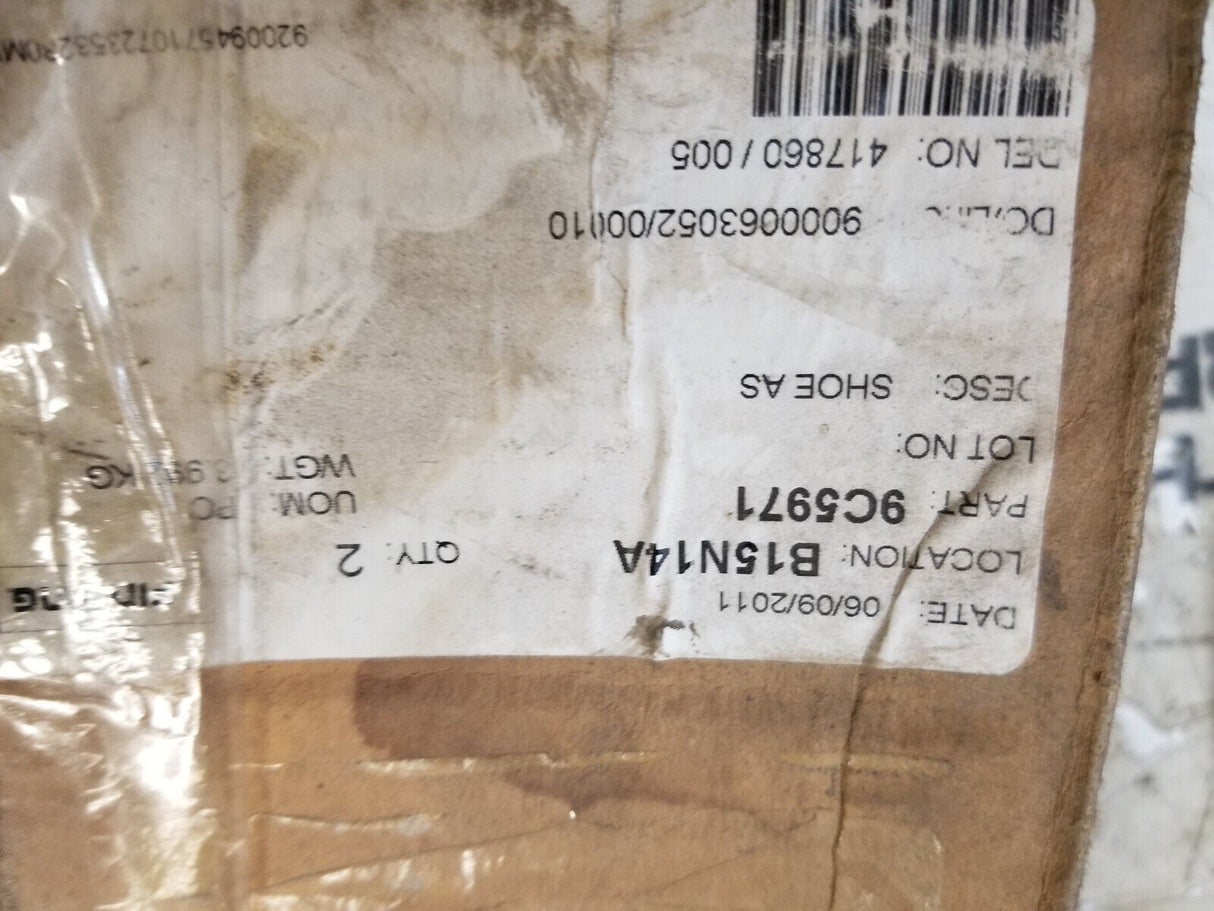 9C5971 9C-5971 Shoe AS Fits Caterpillar IT24F IT28F IT28G 515 525 528B