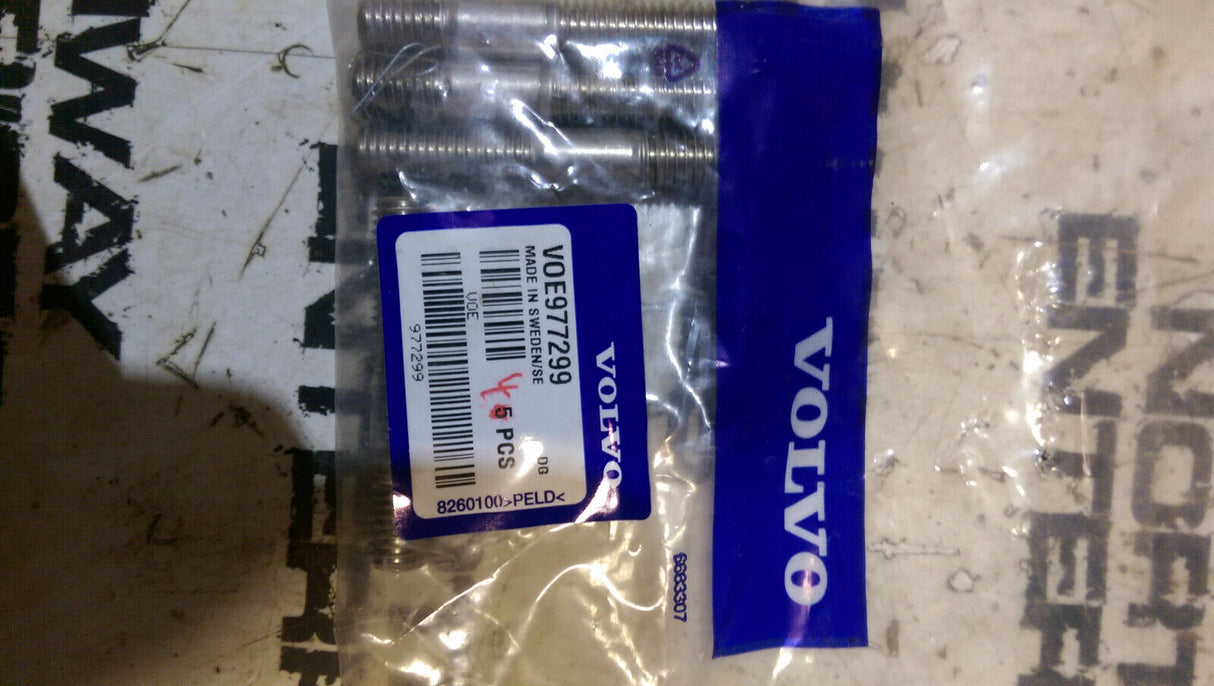 Volvo VOE977299 TURBO STUDS SET OF 3 STUDS