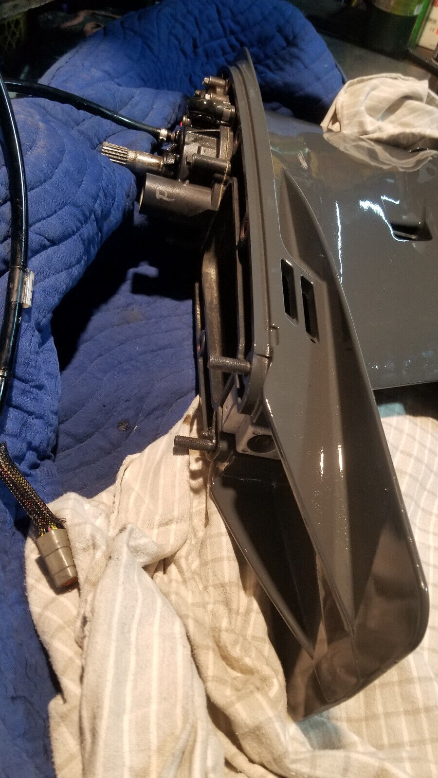 EVINRUDE GEARCASE ASSEMBLY COUNTER ROTATING 5010919 5011658 IDOCK ONLY