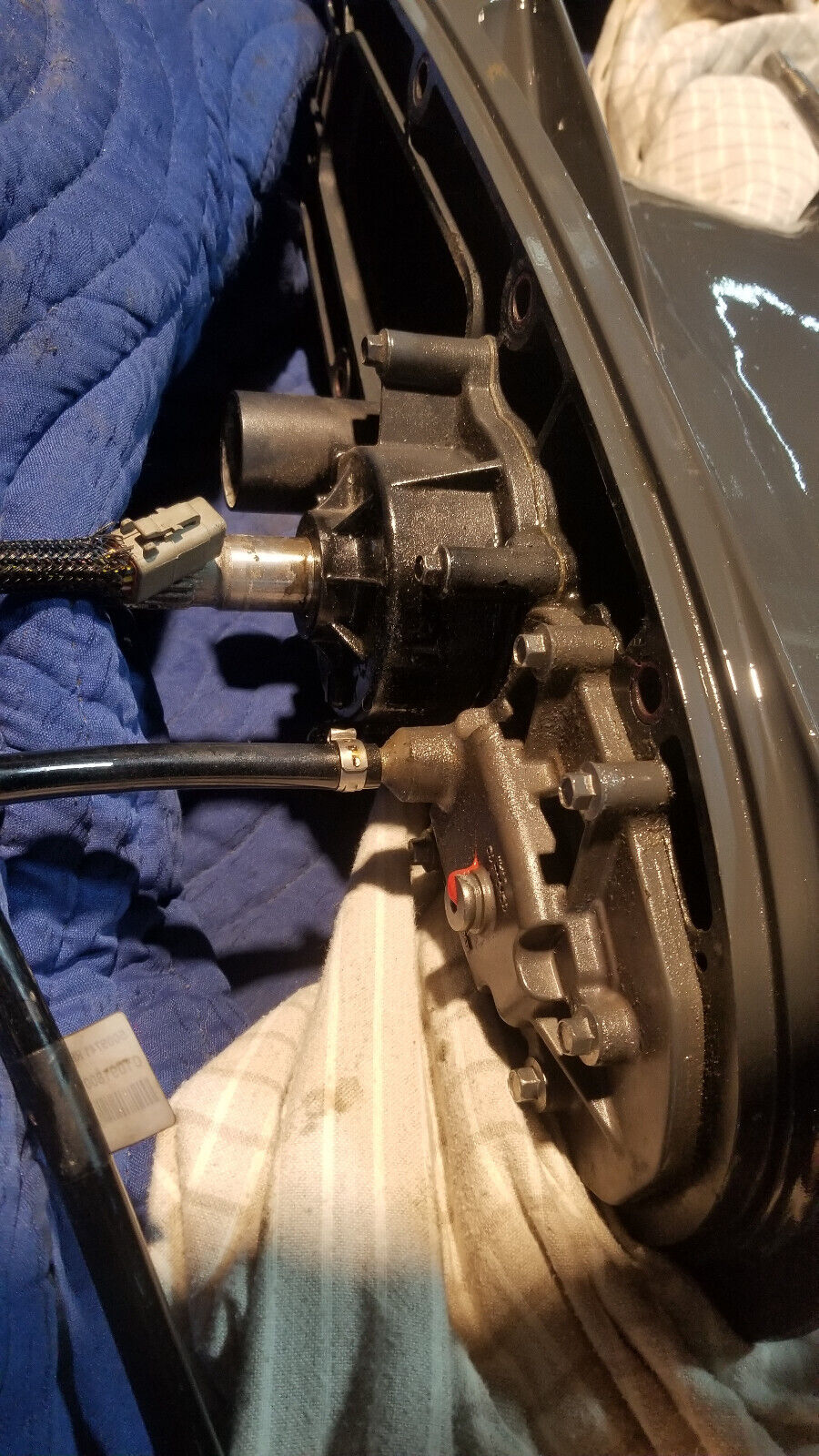 EVINRUDE GEARCASE ASSEMBLY COUNTER ROTATING 5010919 5011658 IDOCK ONLY