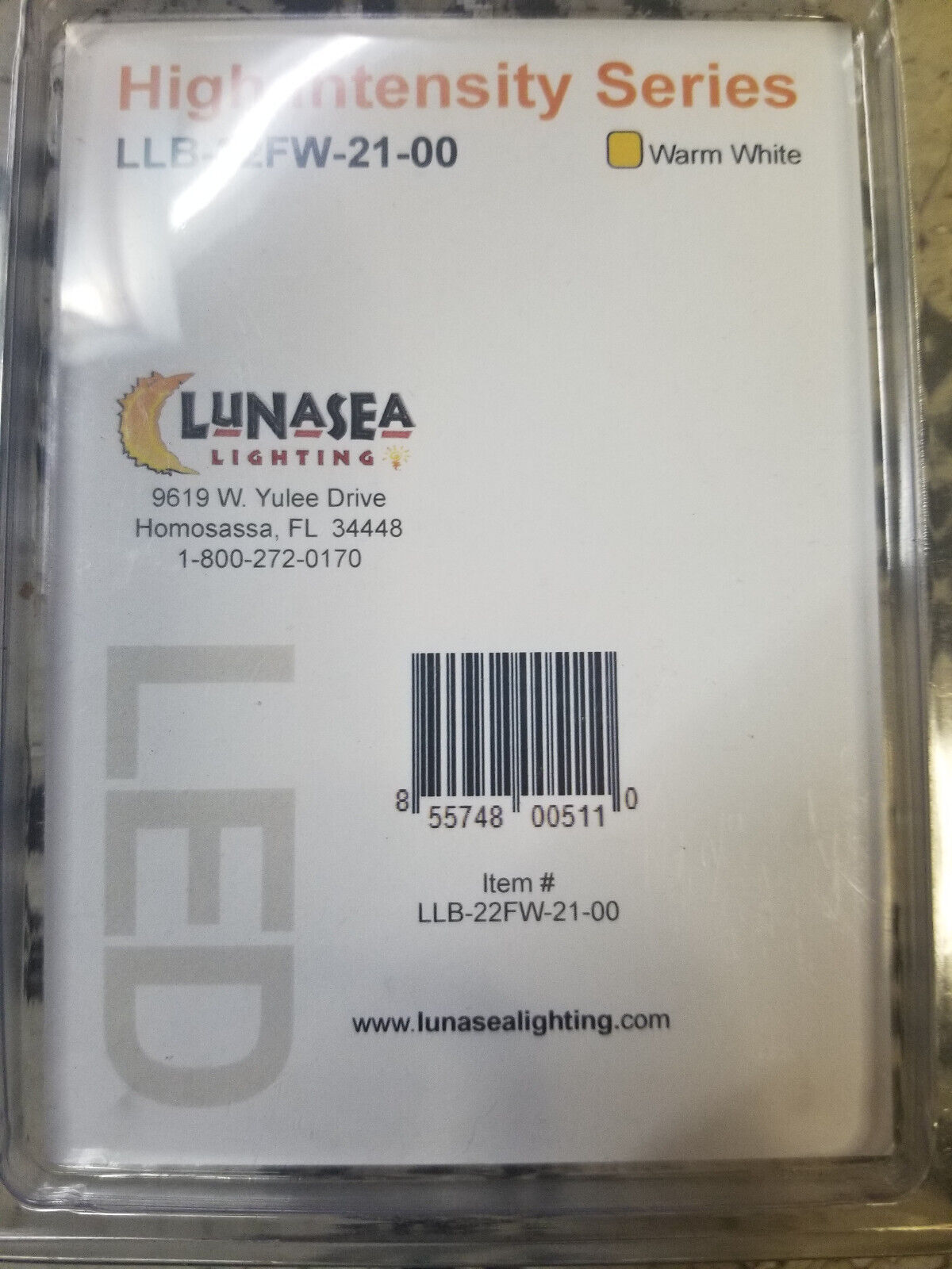 Lunasea LLB-22FW-21-00 Bayonet BA15S 16 LED Light Bulb