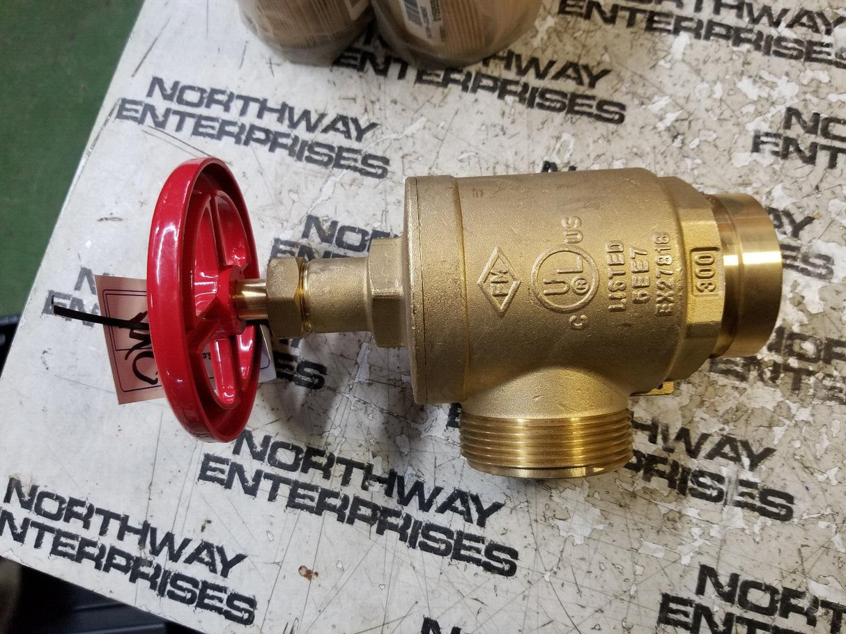 Zurn Fire Hose Valve 2-1/2" F100