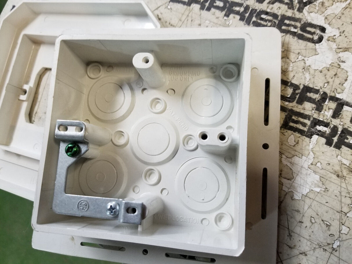 LOT OF 3 SETS - ARLINGTON 8091F Siding Mount Box-Cover Kit