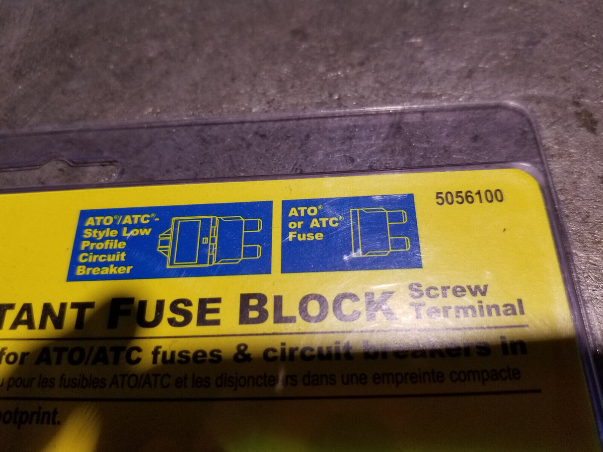 Blue Sea 5056100 Fuse Block ST Blade H2O 4 Circuit Fuse