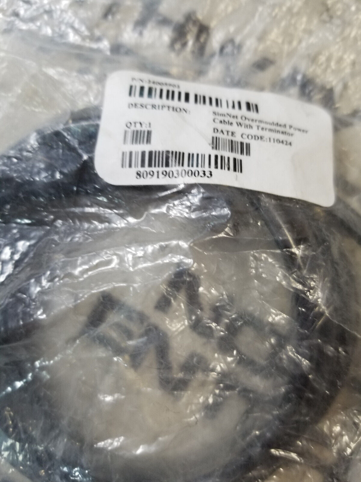 Simrad - Simnet 24005902 - Power Cable - Red 5 Pin Plug w/ Cut end - 6.6ft (2m)