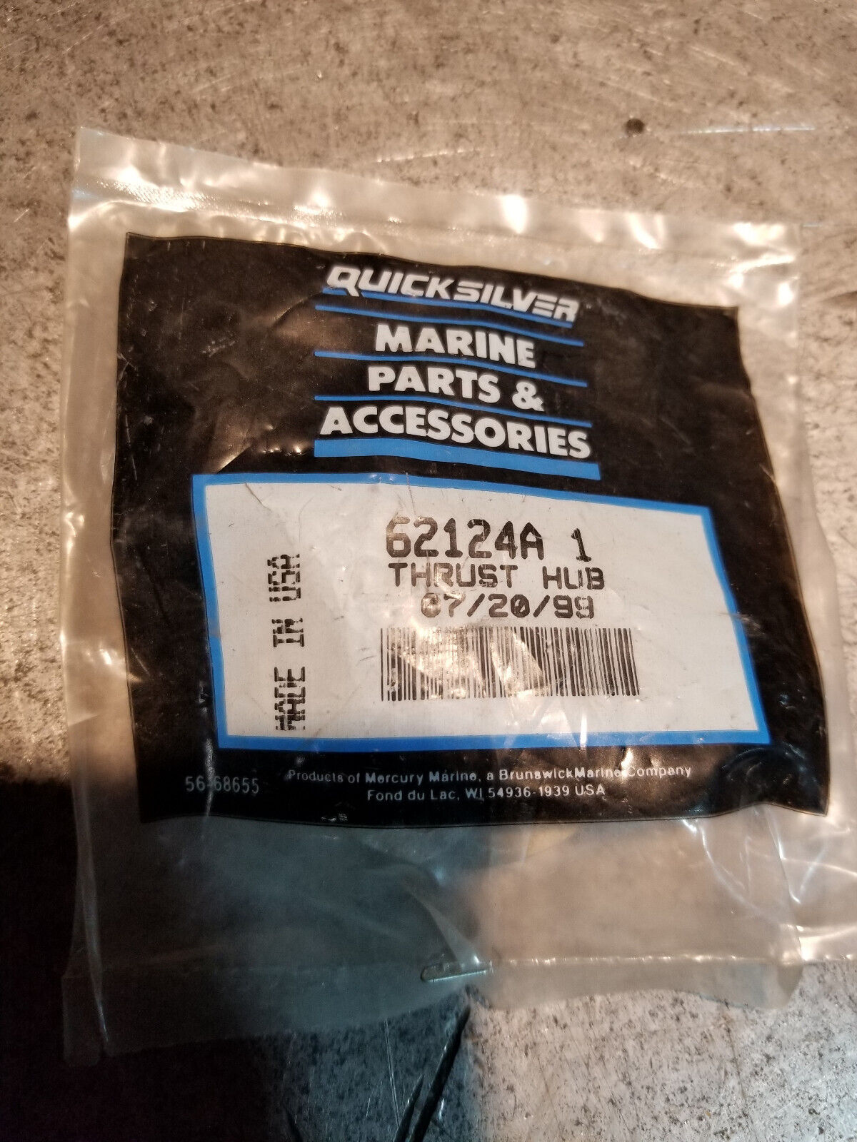 Mercury Quicksilver 62124A1 Thrust Washer