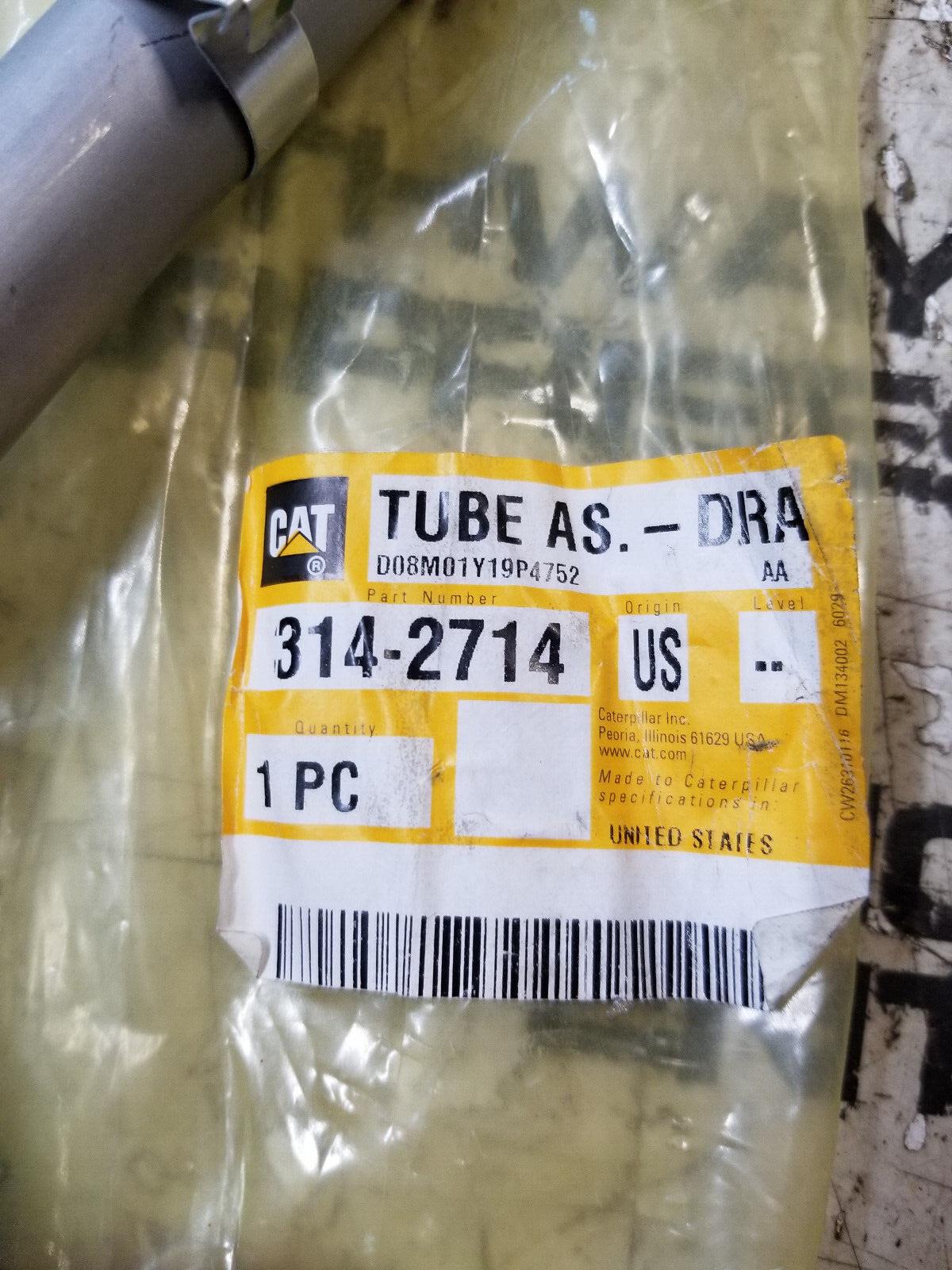 Caterpillar tube 314-2714 3142714 cat c15