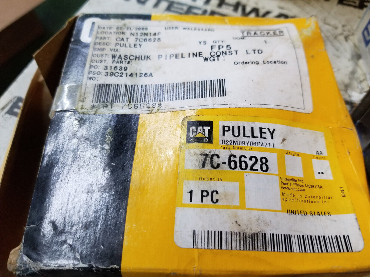 7C-6628 CATERPILLAR OEM PULLEY 7C6628