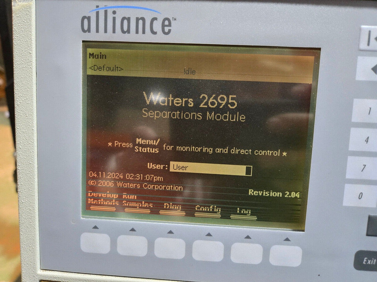 WATERS 2695 SEPARATION MODULE 2487 ABSORBANCE DETECTOR LAC/E 32 SERVER HPLC