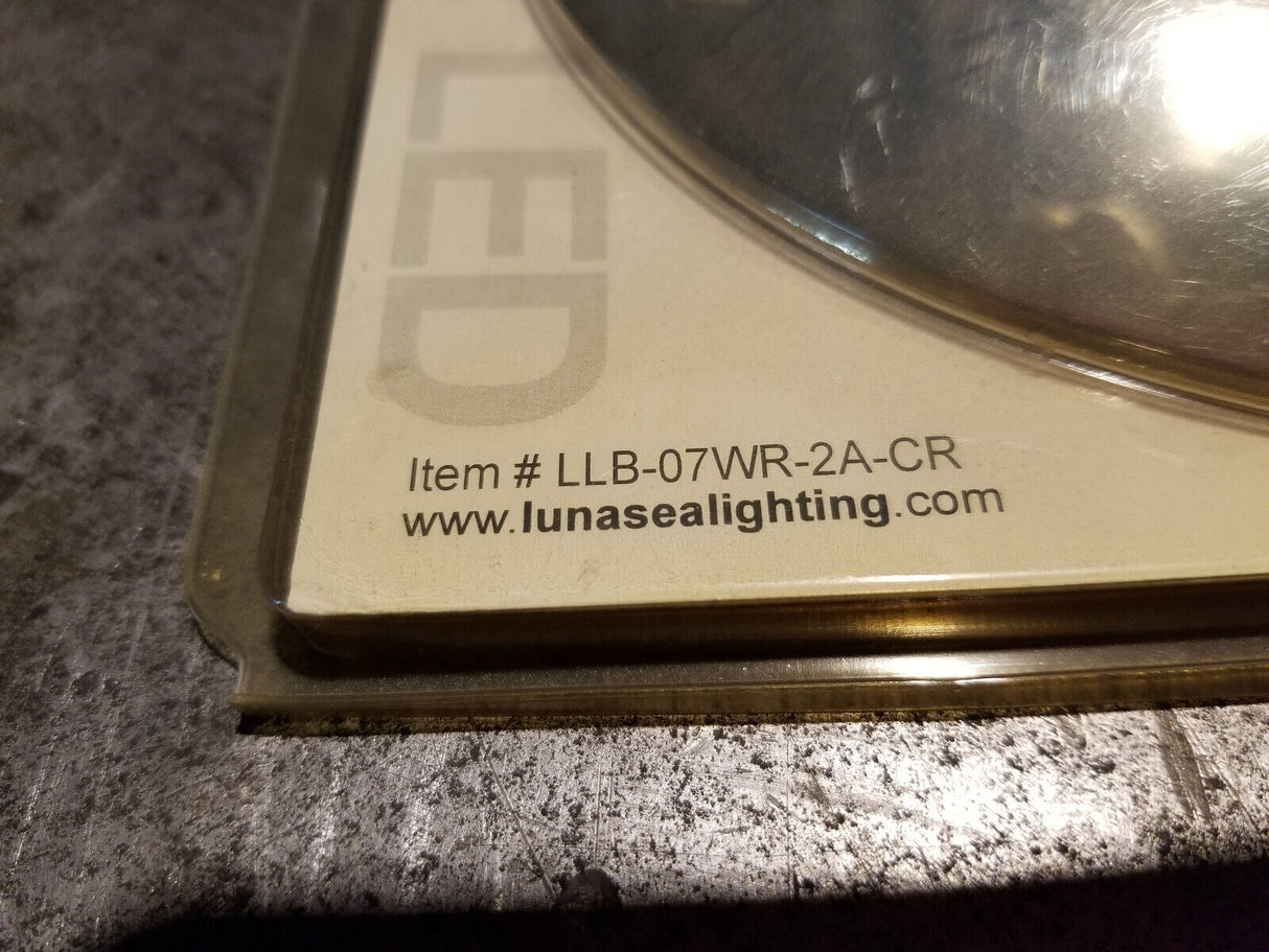 LLB-07WR-2A-CR Surface LED Chrome 6.75" W/R by LunaSea