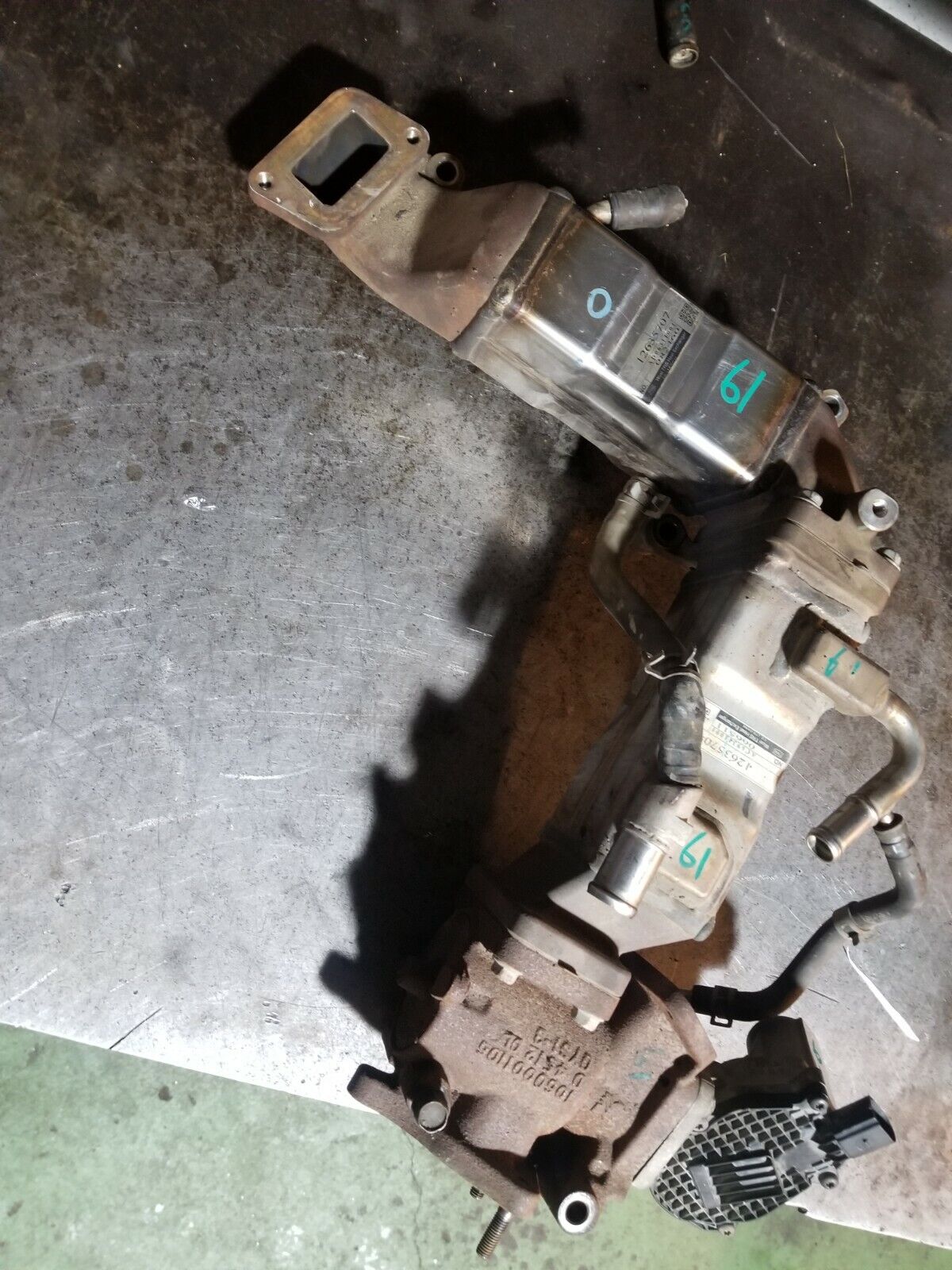 6.6 DURAMAX LML DIESEL EGR COOLERS AND VALVES 12650369 12635707 12635704