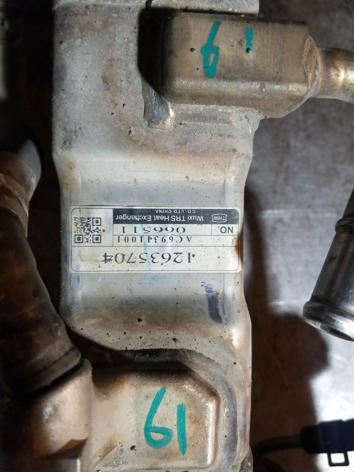 6.6 DURAMAX LML DIESEL EGR COOLERS AND VALVES 12650369 12635707 12635704