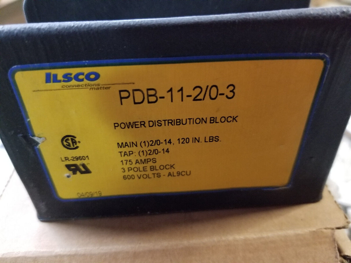 PDB-11-2/0-3 POWER DISTRIBUTION BLOCK