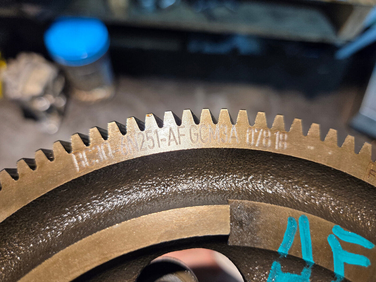 11-17 6.7 Powerstroke POLISHED Camshaft w/ gear BC3Z-6250-D bc3q-6251-af