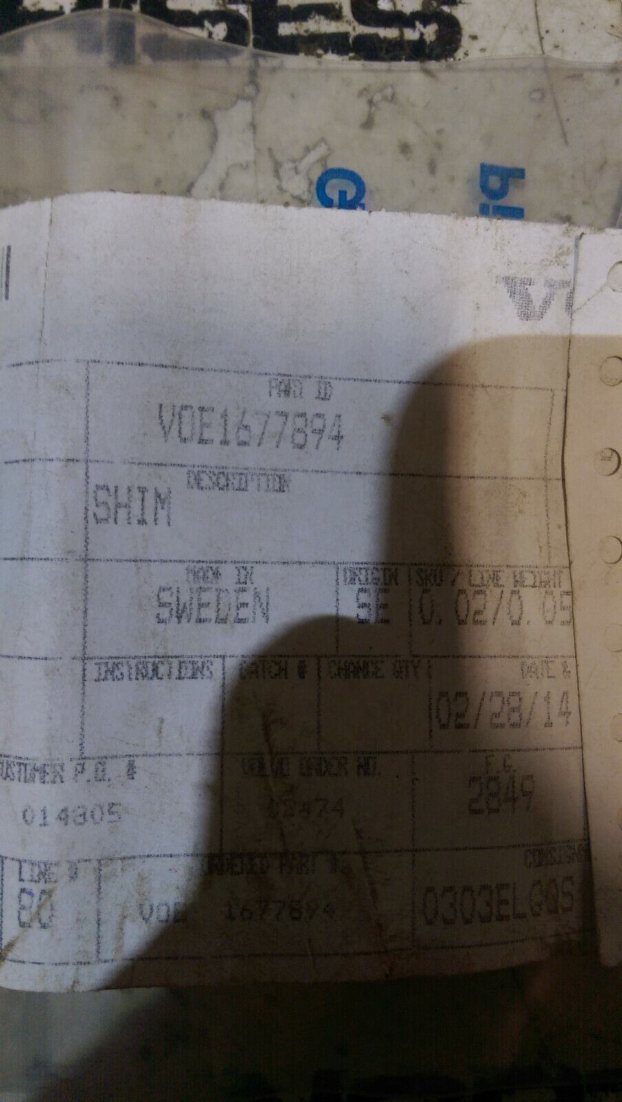 Volvo VOE16677894 3PC