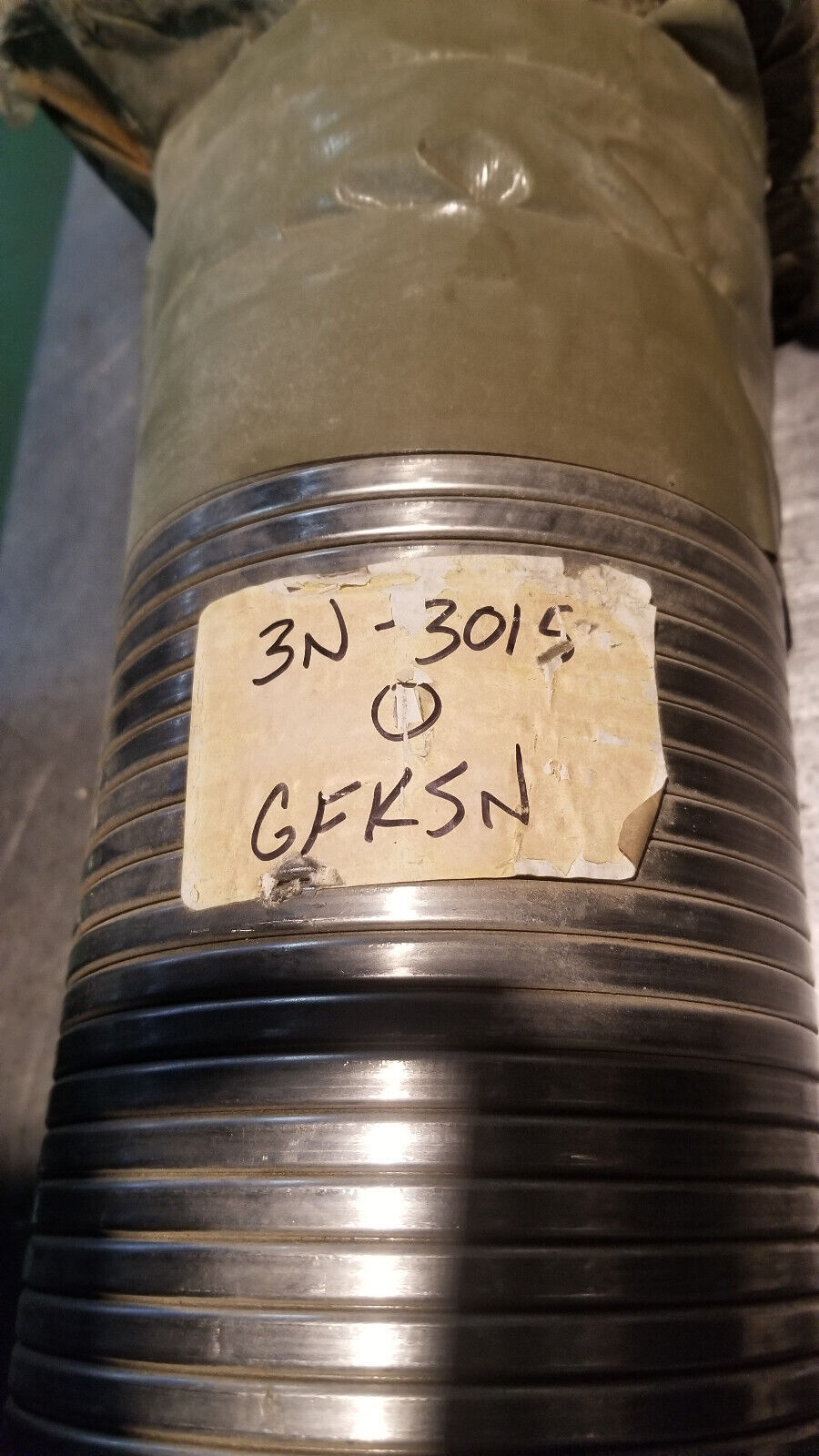 3N-3015 Exhaust Adapter, L X ID: 457 X 127mm 3N3015