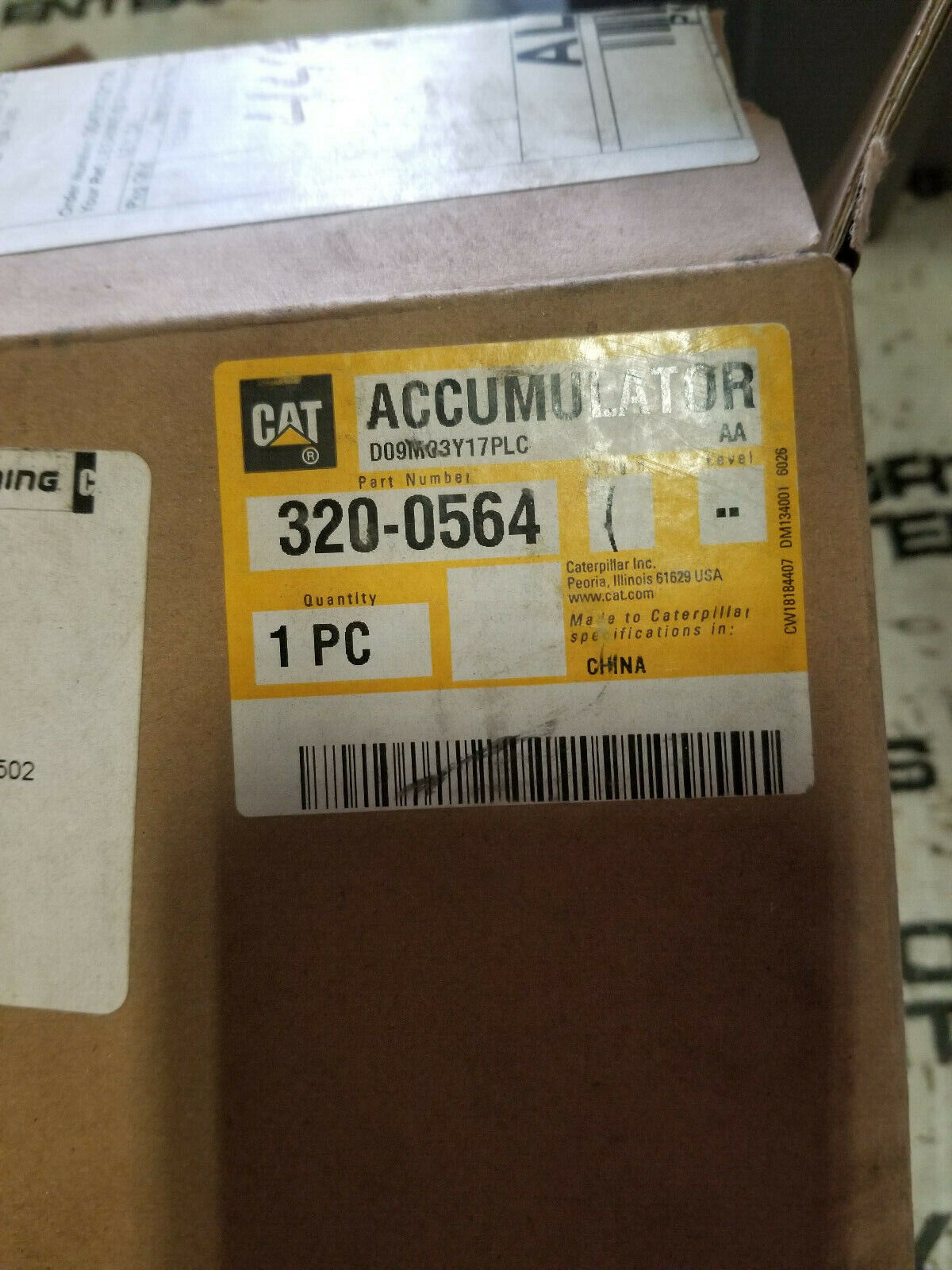 320-0564 CATERPILLAR ACCUMULATOR