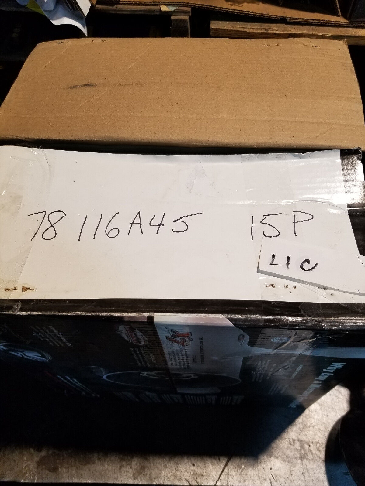 78116A45-15P Mercury 48-78116A45 15.25" x 15" Black Max Aluminum Propeller