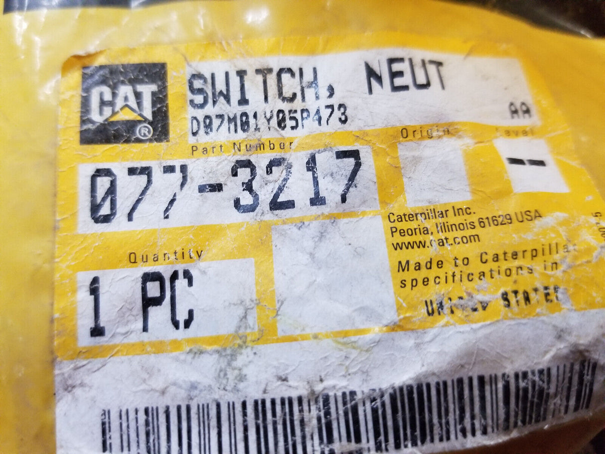 077-3217 CATERPILLAR SWITCH 0773217