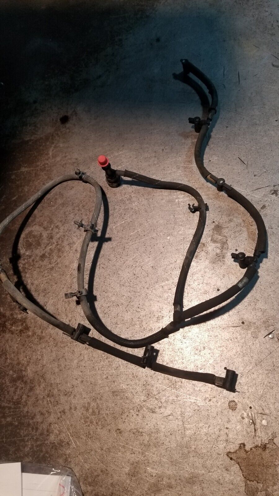 bc3q-9k022-bc 11-2013 Ford F350 F450 F550 6.7L Powerstroke Fuel Return Lines