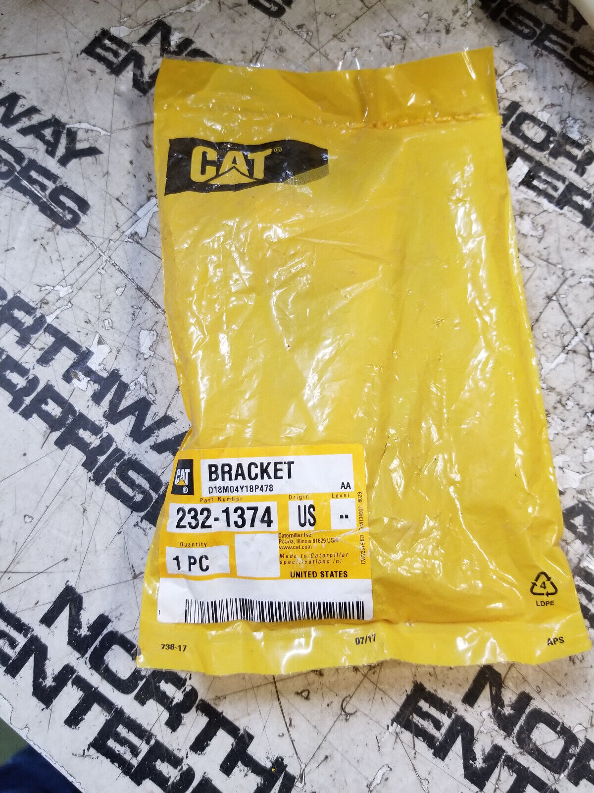 2321374 - BRACKET 232-1374 CAT