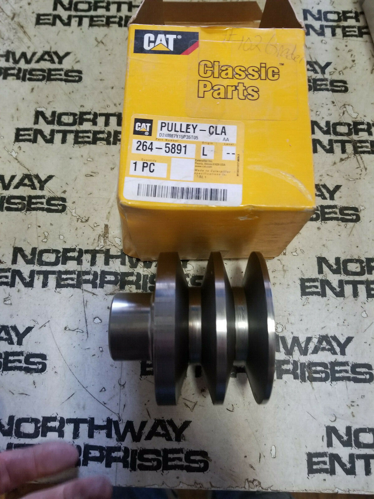 264-5891 CATERPILLAR PULLEY