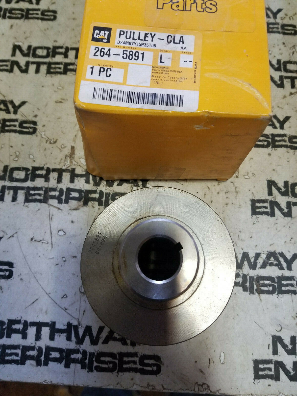 264-5891 CATERPILLAR PULLEY