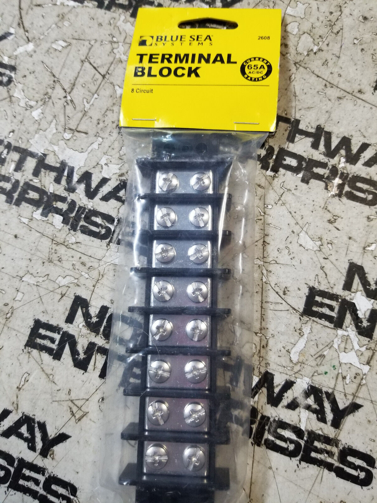 Blue Sea Systems 2608 Terminal Block 65A 8-Circuit
