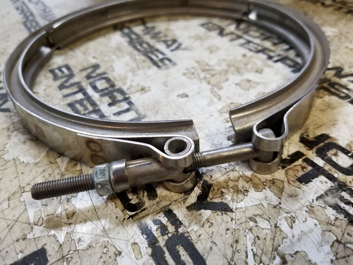 CATERPILLAR 1W-6100 186.70mm Minimum Internal Diameter Band V Clamp 1W6100