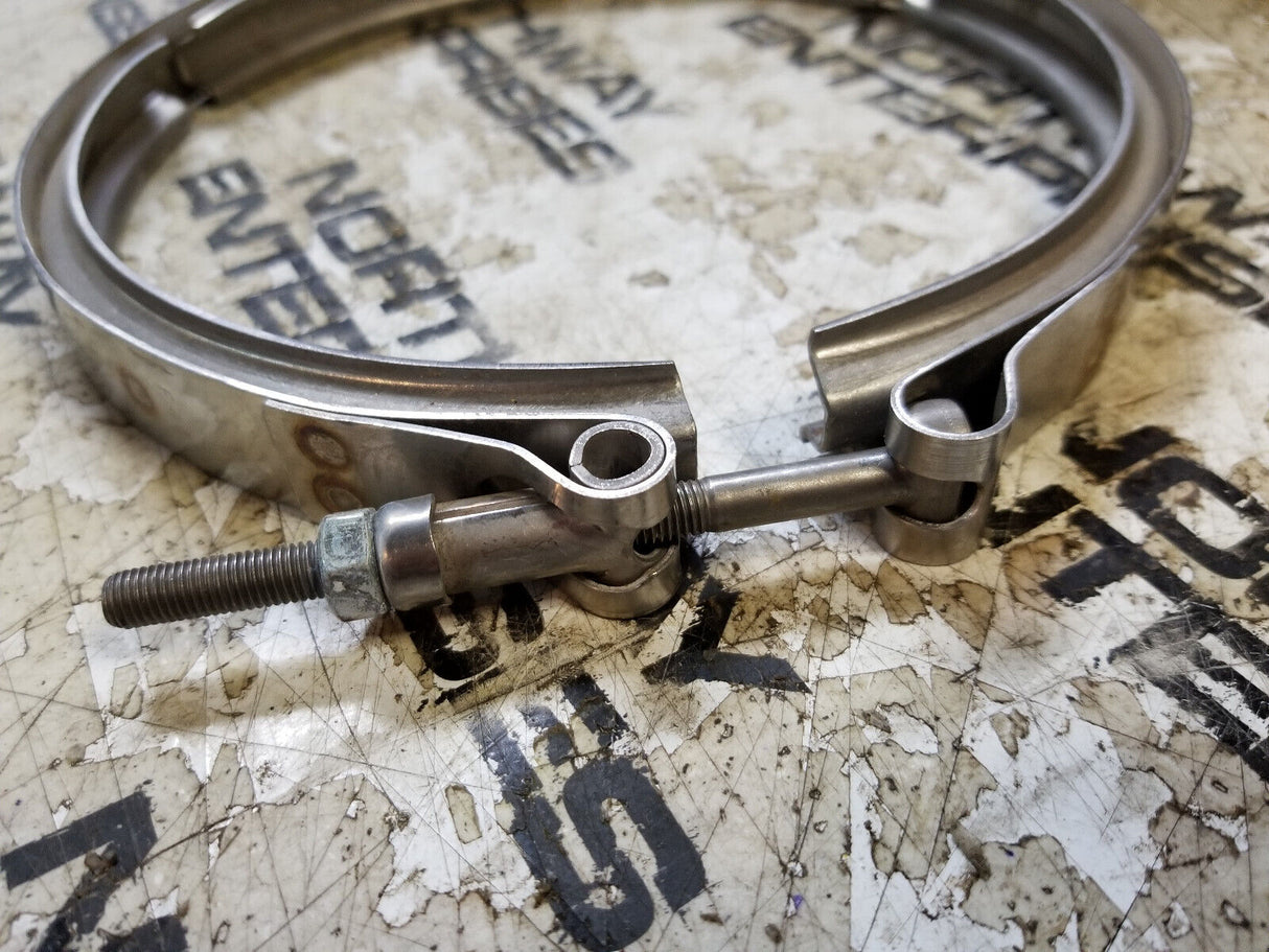 CATERPILLAR 1W-6100 186.70mm Minimum Internal Diameter Band V Clamp 1W6100