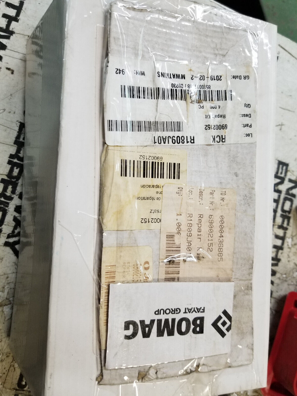 BOMAG 69002152 REPAIR KIT
