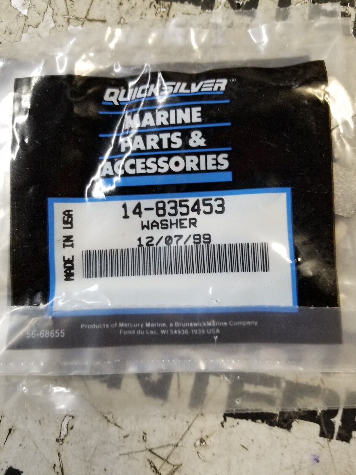 Mercury-Mercruiser 14-835453 TAB WASHER