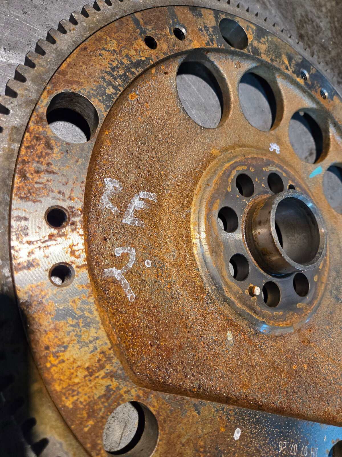 06-10 Duramax LBZ LMM FLYWHEEL Allison Flexplate Flywheel Ring Gear 97372295