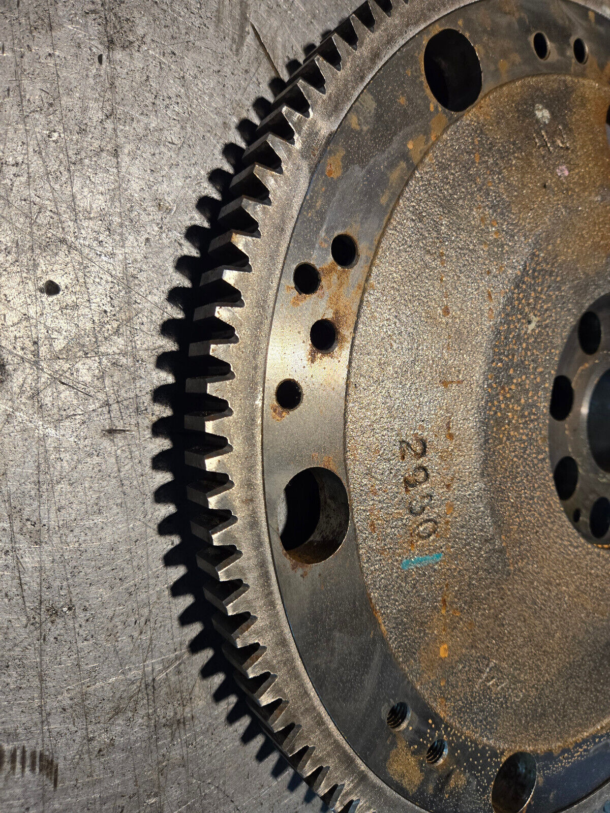 06-10 Duramax LBZ LMM FLYWHEEL Allison Flexplate Flywheel Ring Gear 97372295